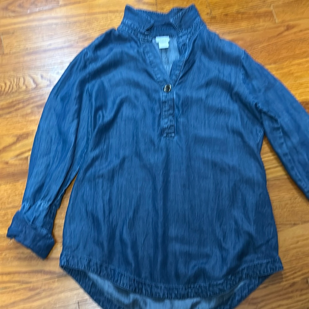 Camisole blue in small from Chico’s.